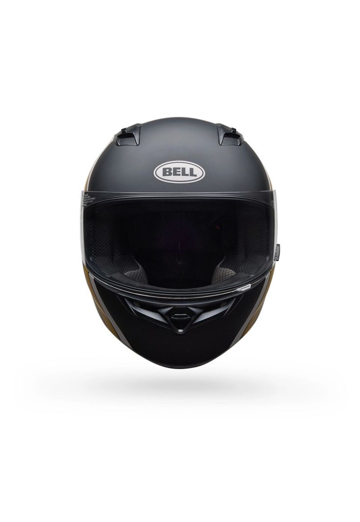 Casco Moto Calle Qualifier Chasm Negro Dorado Bell-3