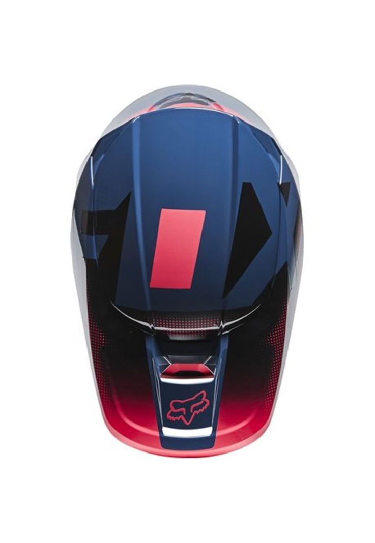 Casco Moto Niño V1 Dier Ece Azul/Rosado Fox-2