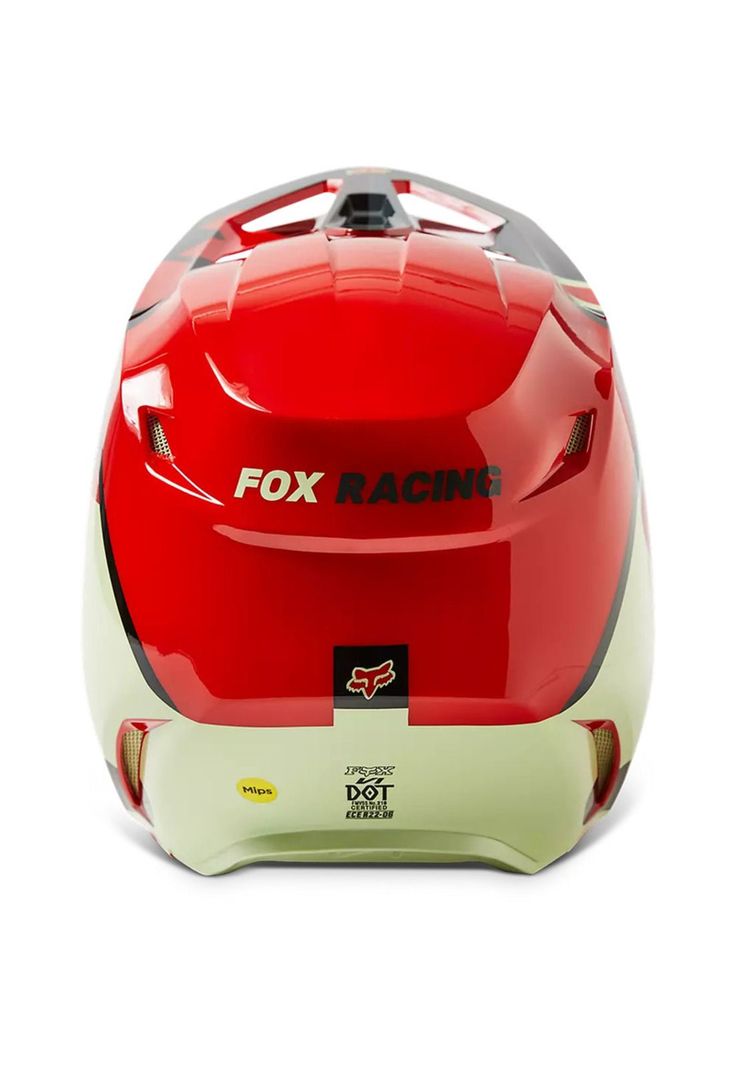 Casco Moto V1 Xpozr Rojo Fox-5