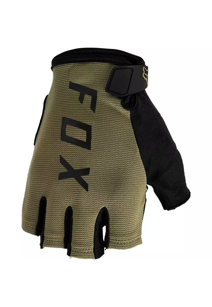 Guantes Bicicleta Ranger Gel Half Finger Cafe Fox-0