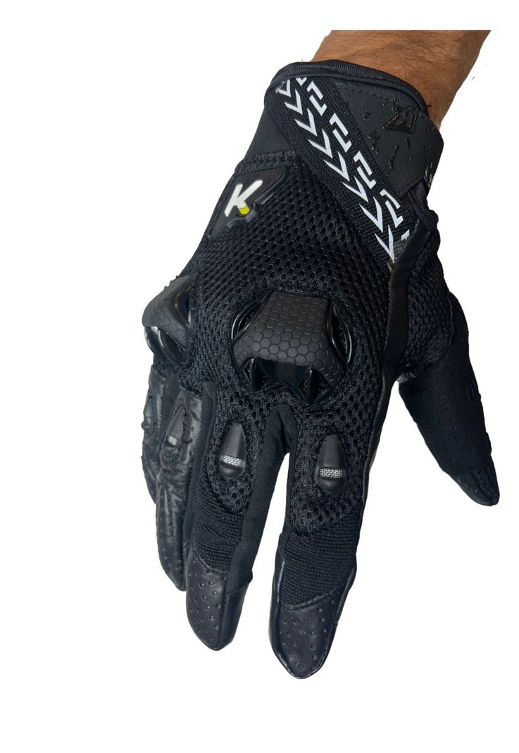 Guantes Moto Calle Amara Negro KMZ-0