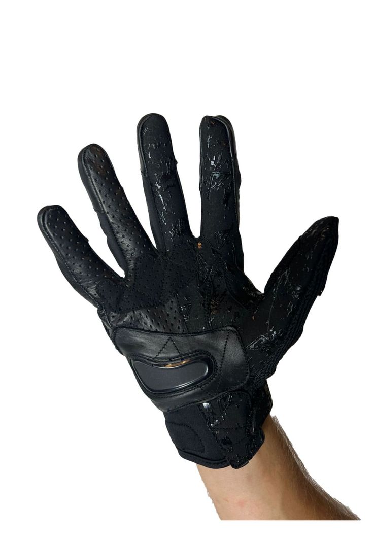 Guantes Moto Calle Amara Negro KMZ-1