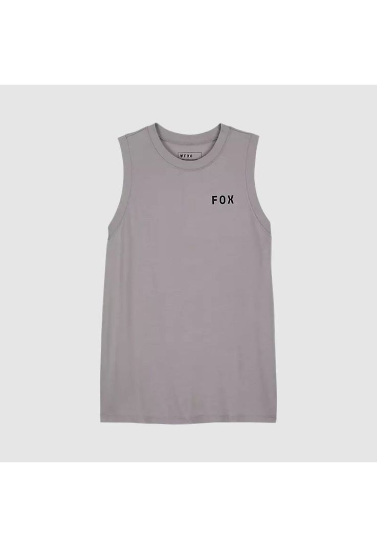 Polera Lifestyle Mujer Wayfaring Biker Gris Fox-0