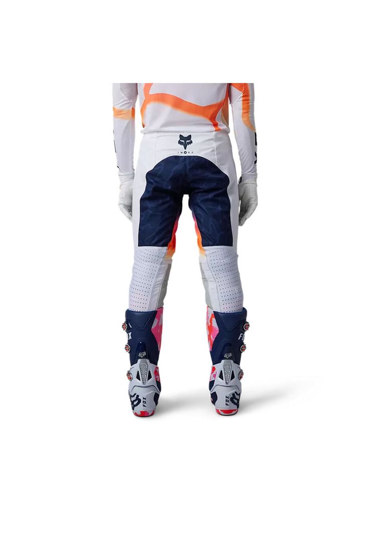 Pantalon Moto Flexair Ryvr Edicion Limitada Blanco/Azul/Rosado Fox-2