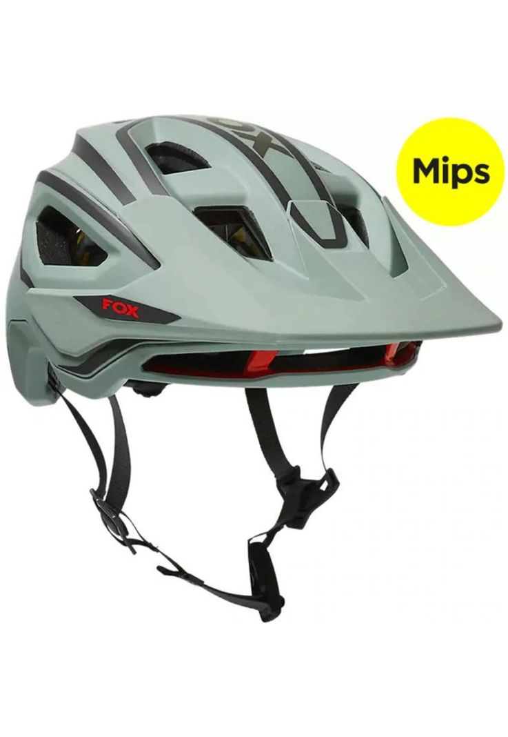 Casco Bicicleta Speedframe Pro Dvide Verde Fox-0
