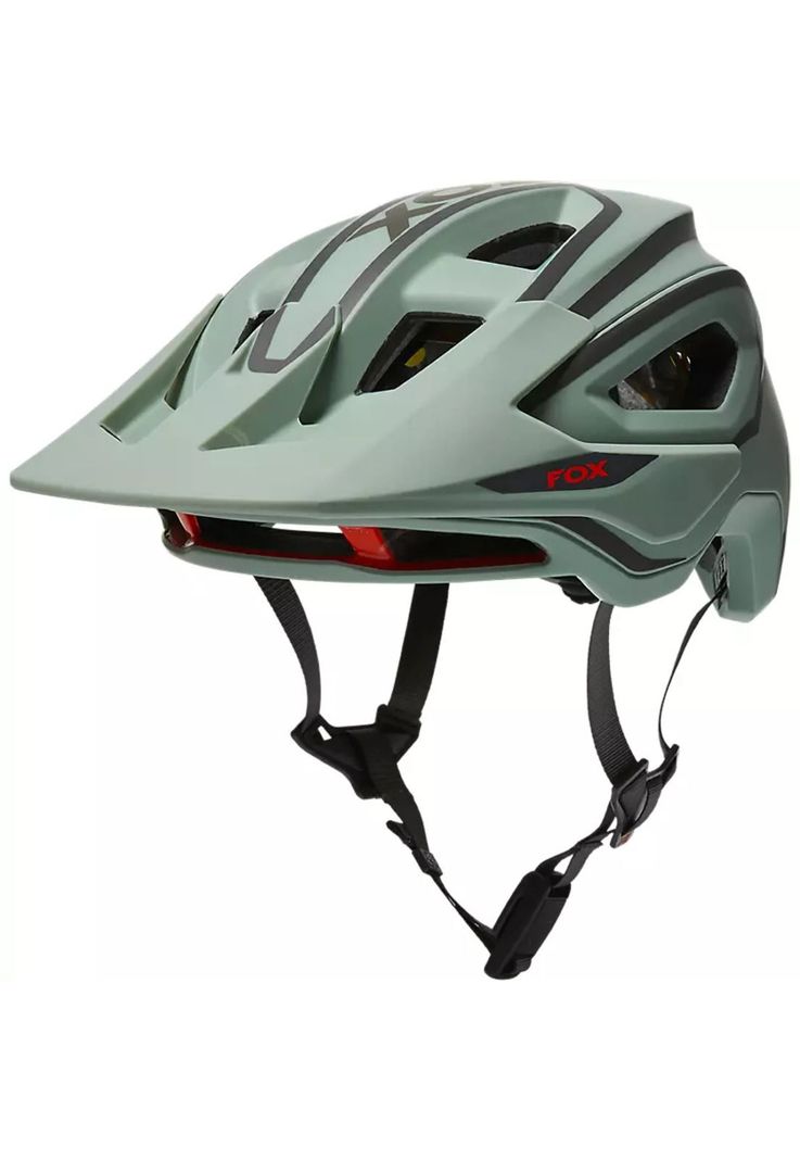 Casco Bicicleta Speedframe Pro Dvide Verde Fox-1
