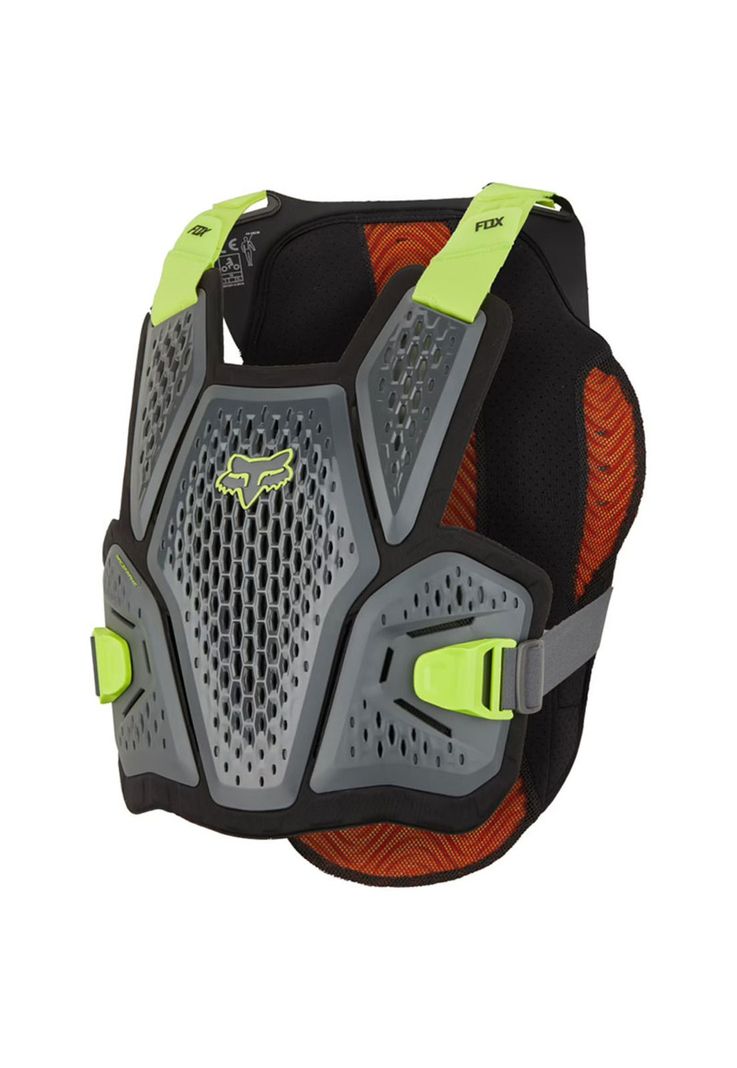 Jofa Moto Raceframe Impact D3O Gris/Amarillo Fox-0