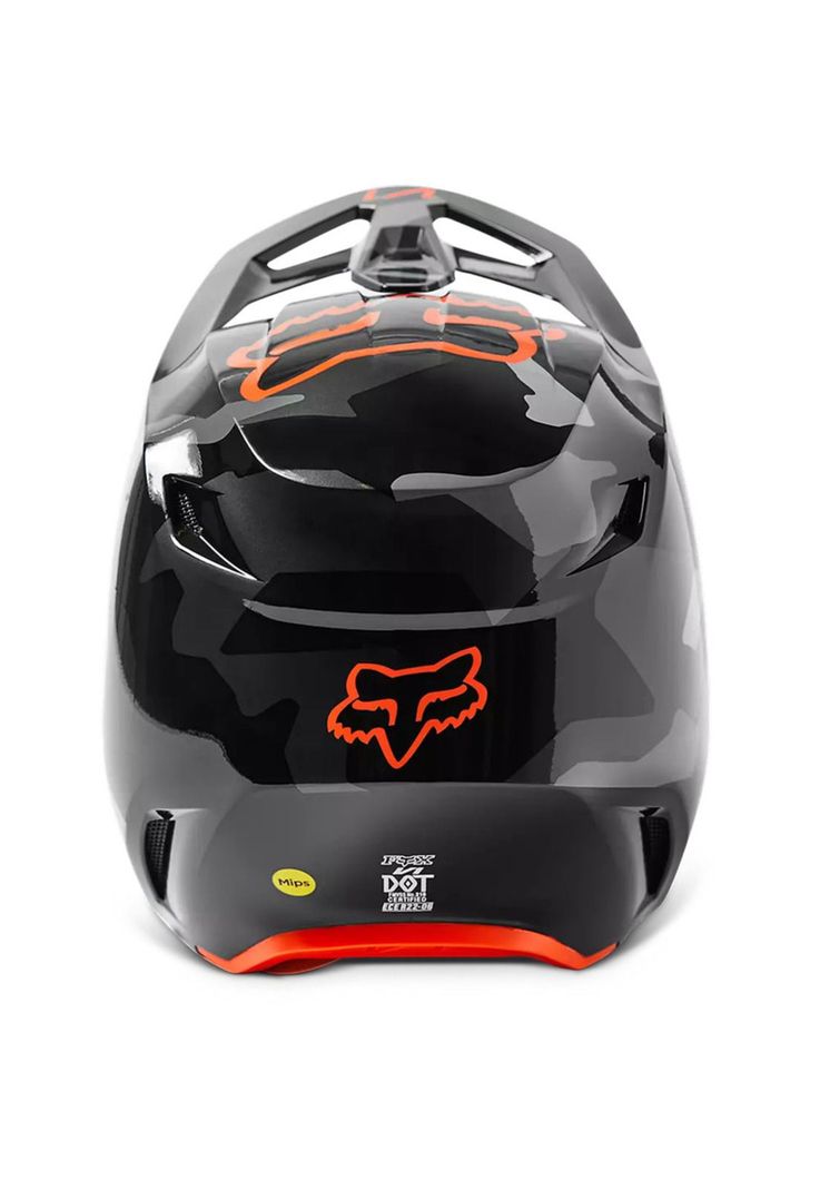 Casco Moto V1 Bnkr Camo Negro Fox-5