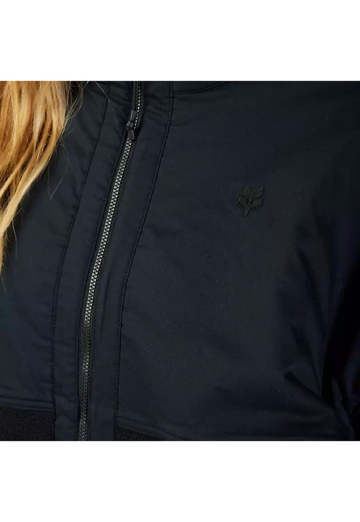 Chaqueta Lifestyle Mujer Survivalist Sherpa Negro Fox-4