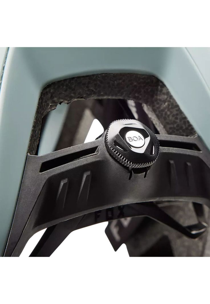 Casco Bicicleta Proframe RS Racik Gris Azulado/Negro Fox-8