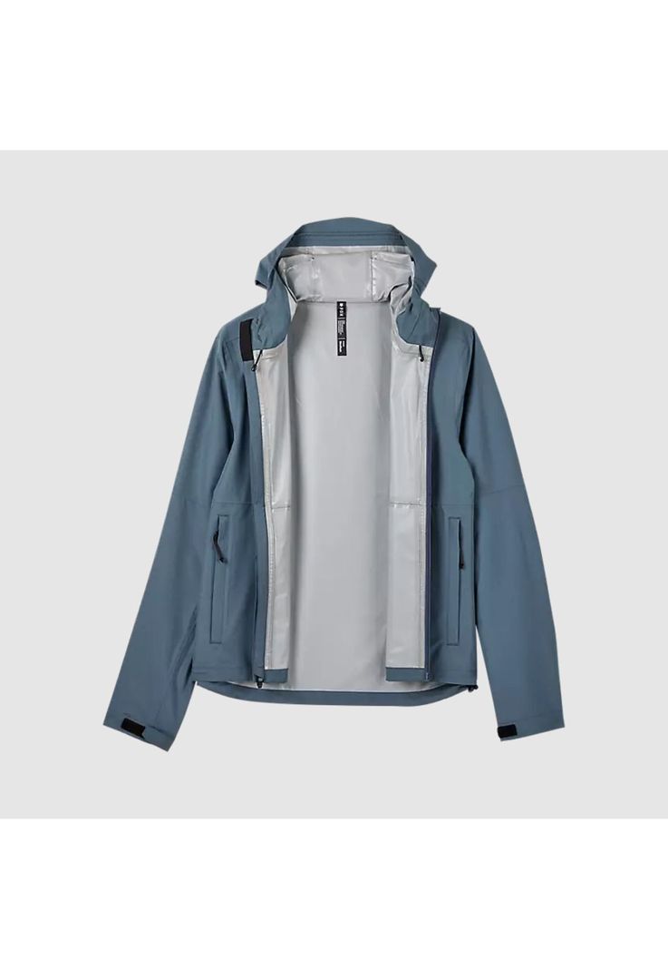 Chaqueta Moto Impermeable Offroad Azul Acero Fox-1