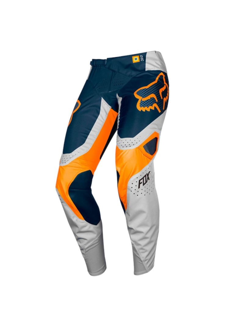 Pantalon Moto Niño 360 Murc Gris Fox-0