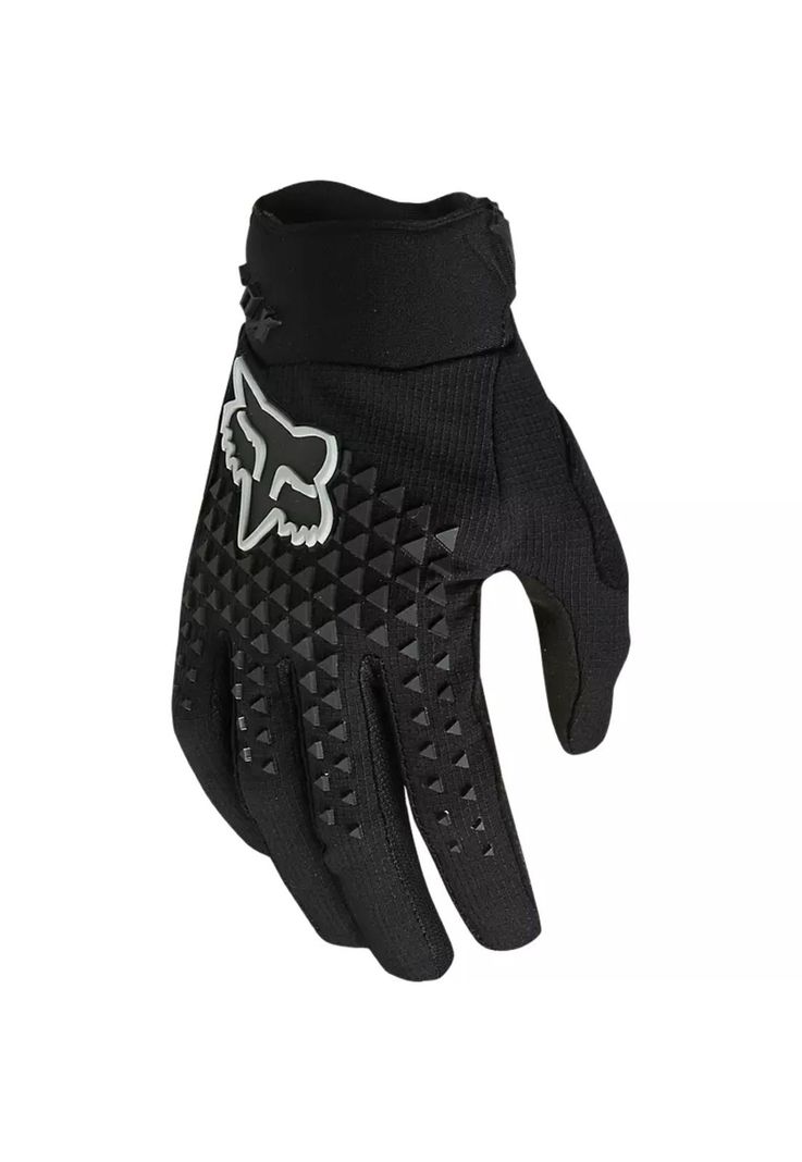 Guantes Bicicleta Mujer Defend Negro Fox-0