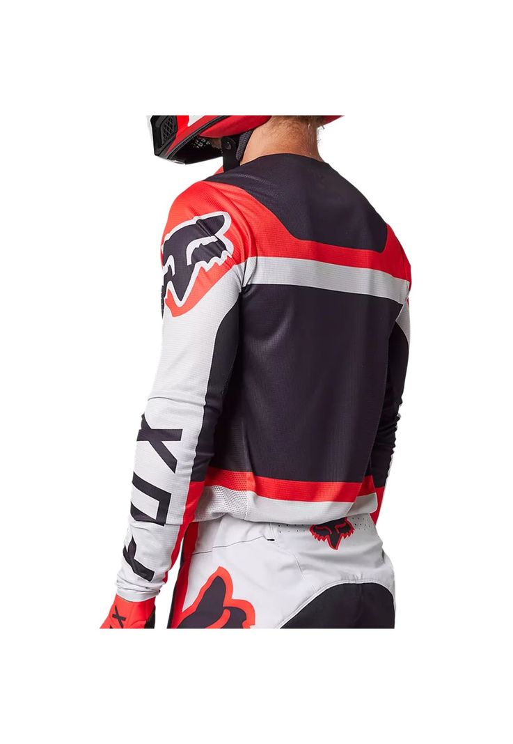 Polera Moto Flexair Efekt Negro/Rojo/Blanco Fox-2