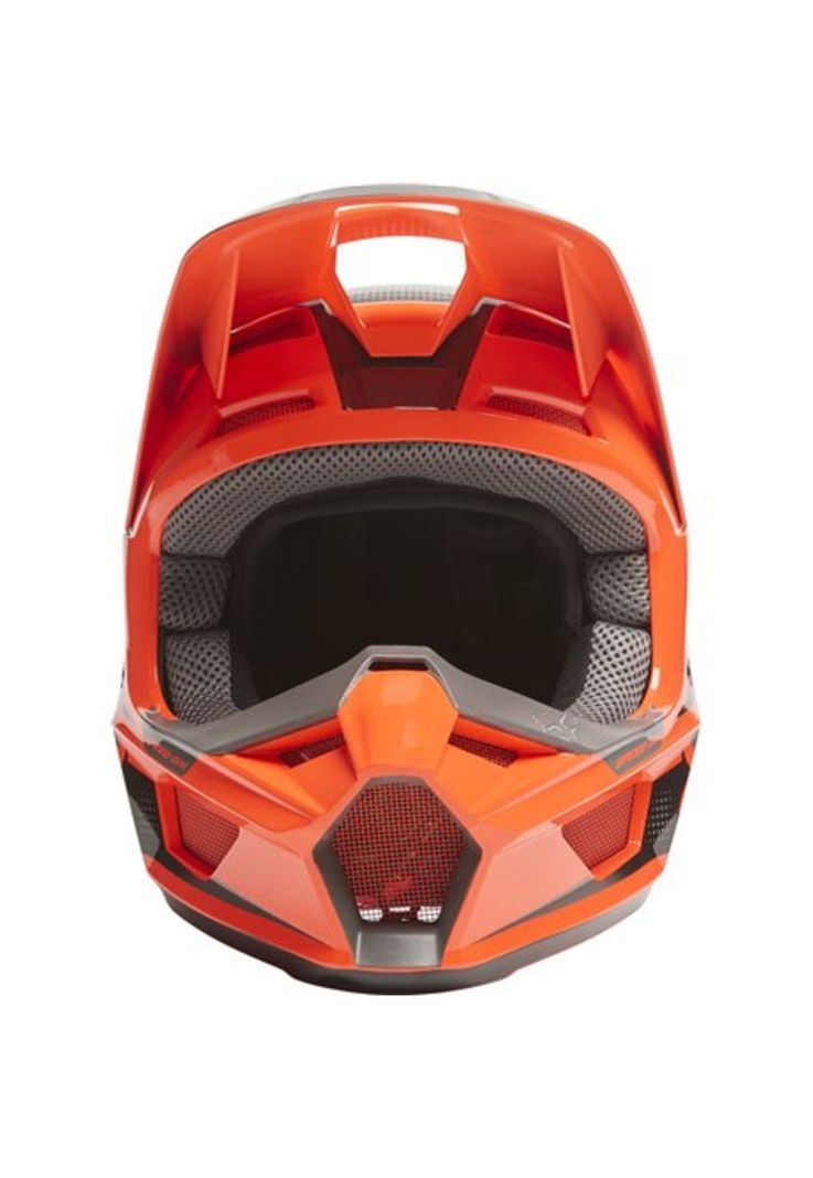 Casco Moto Niño V1 Dier Ece Naranjo Fox-4