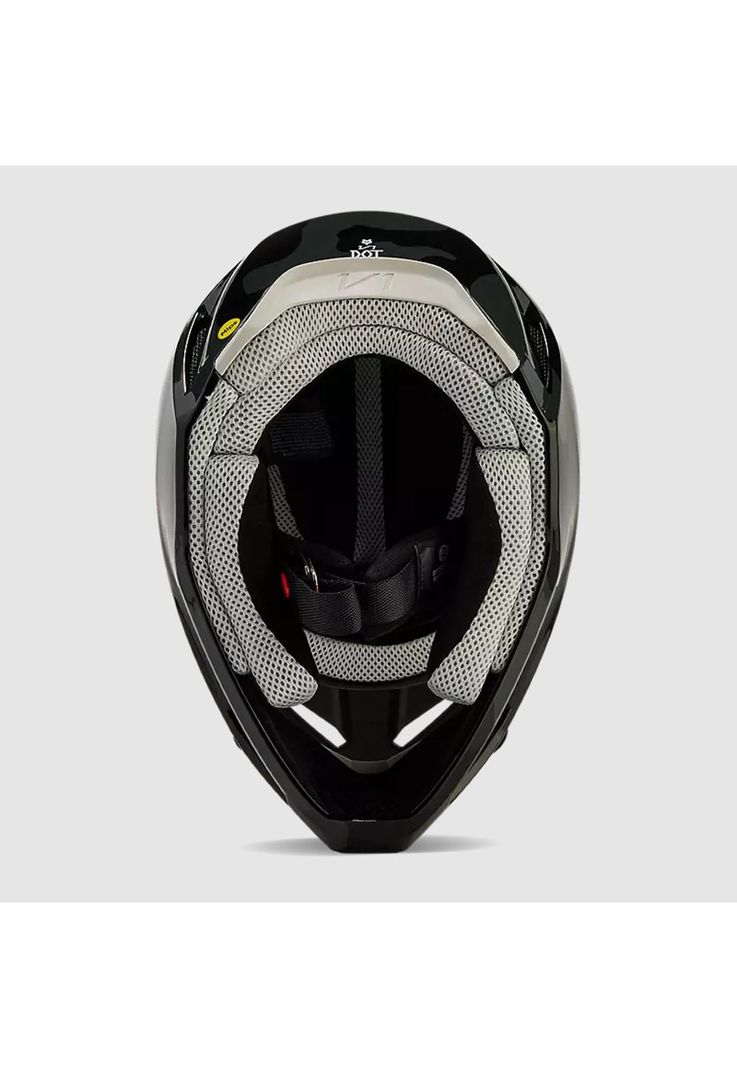 Casco Moto Niño V1 Bnkr Camo Negro Fox-5