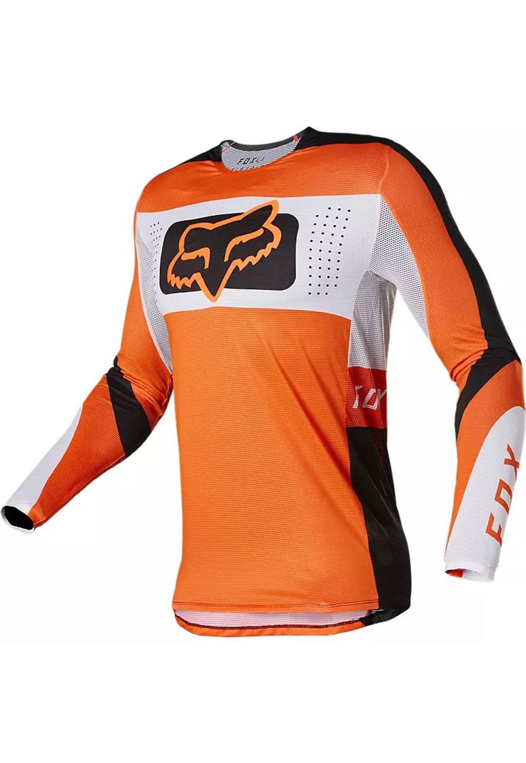 Polera Moto Flexair Mirer Naranjo Fox-1