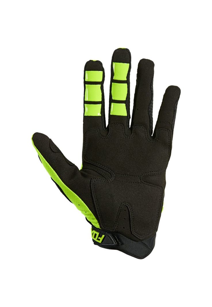 Guantes Moto Pawtector Amarillo Fox-1
