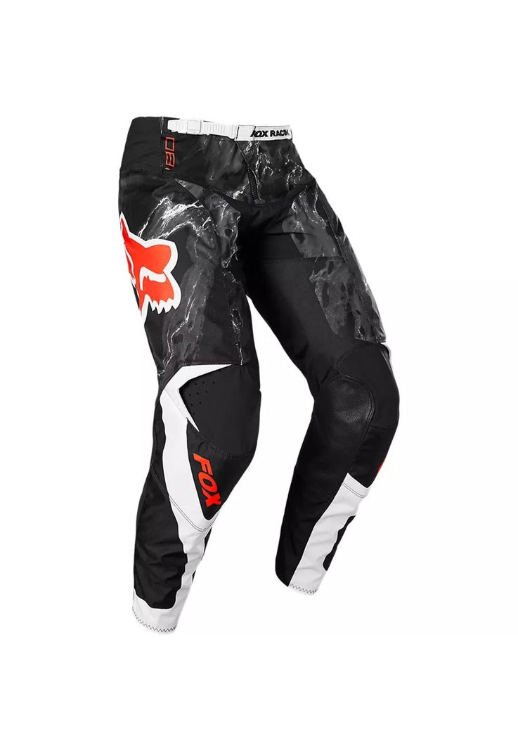 Pantalon Moto 180 Karrera Negro Fox-0