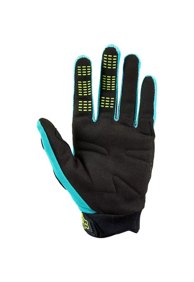 Guantes Bicicleta Dirtpaw Celeste Fox-1