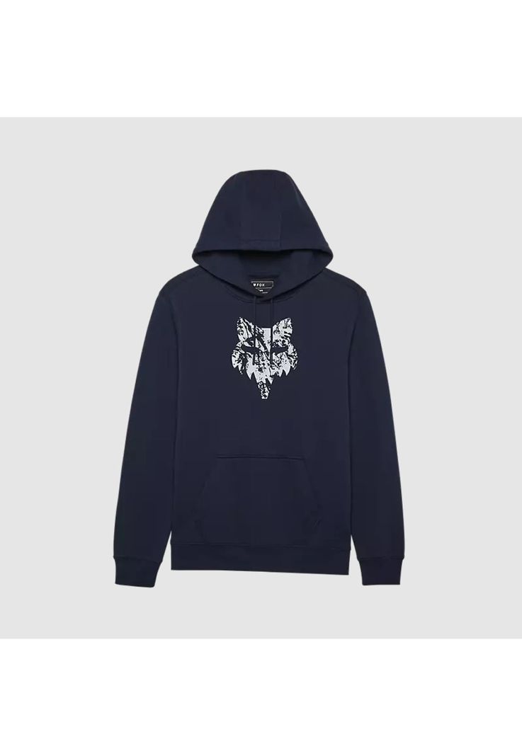 Poleron Lifestyle Canguro The World Azul Marino Fox-0