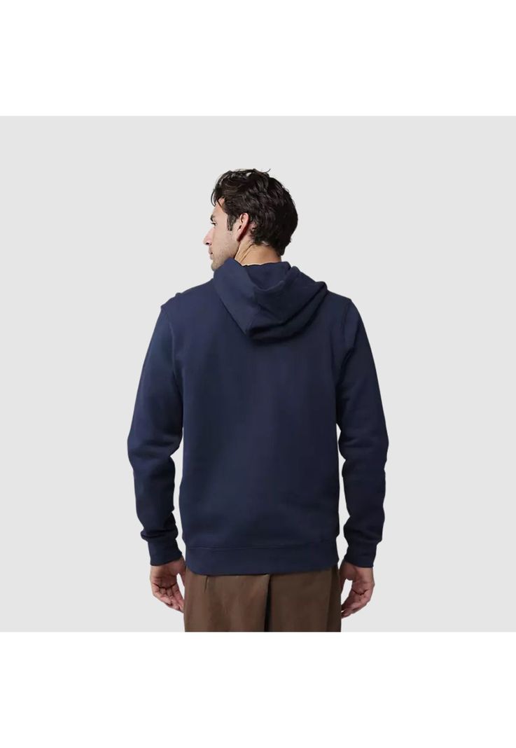 Poleron Lifestyle Canguro The World Azul Marino Fox-3
