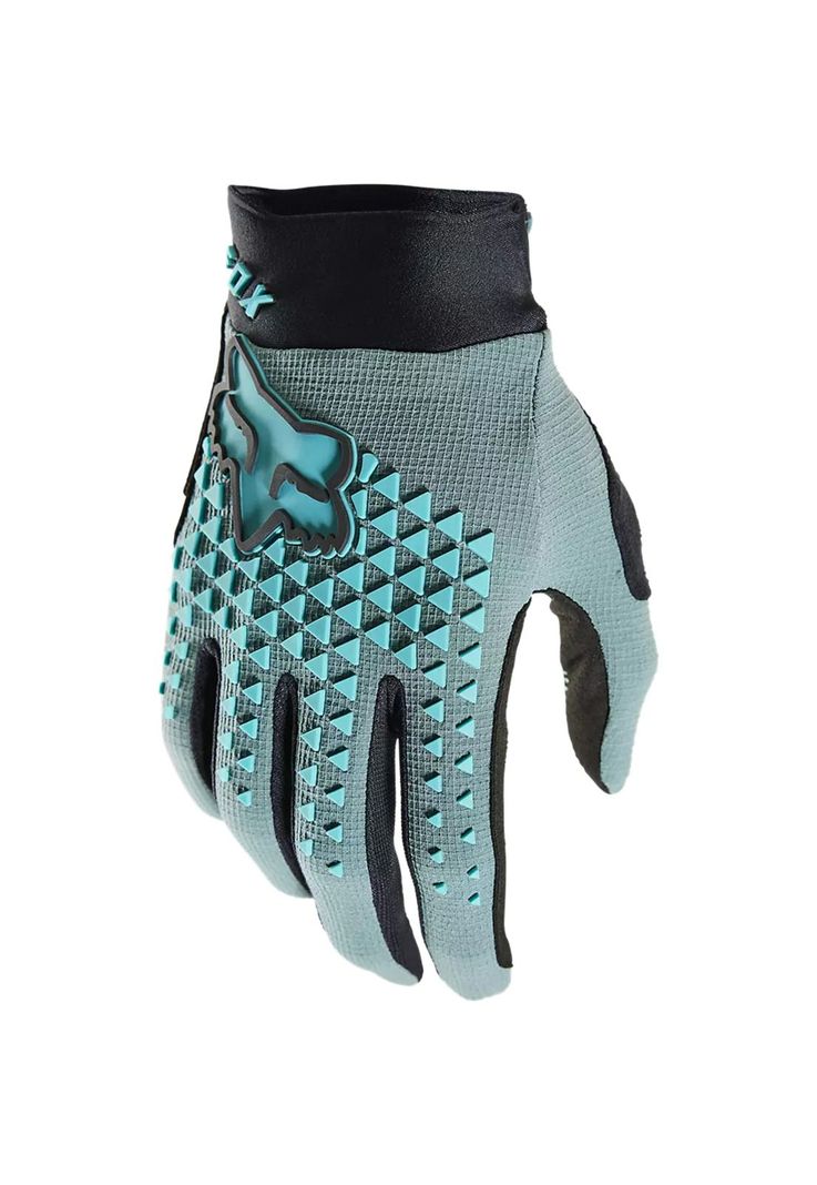 Guantes Bicicleta Defend Celeste Fox-0