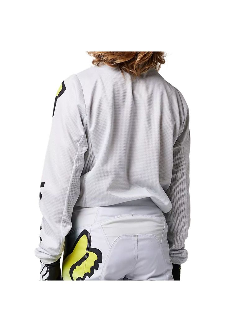 Polera Moto Niño 180 Toxsyk Amarillo Fox-2