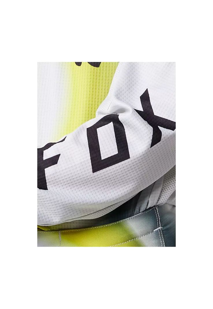 Polera Moto Niño 180 Toxsyk Amarillo Fox-5