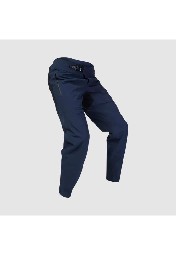Pantalon Bicicleta Defend Impermeable 3L Azul Marino Fox-0