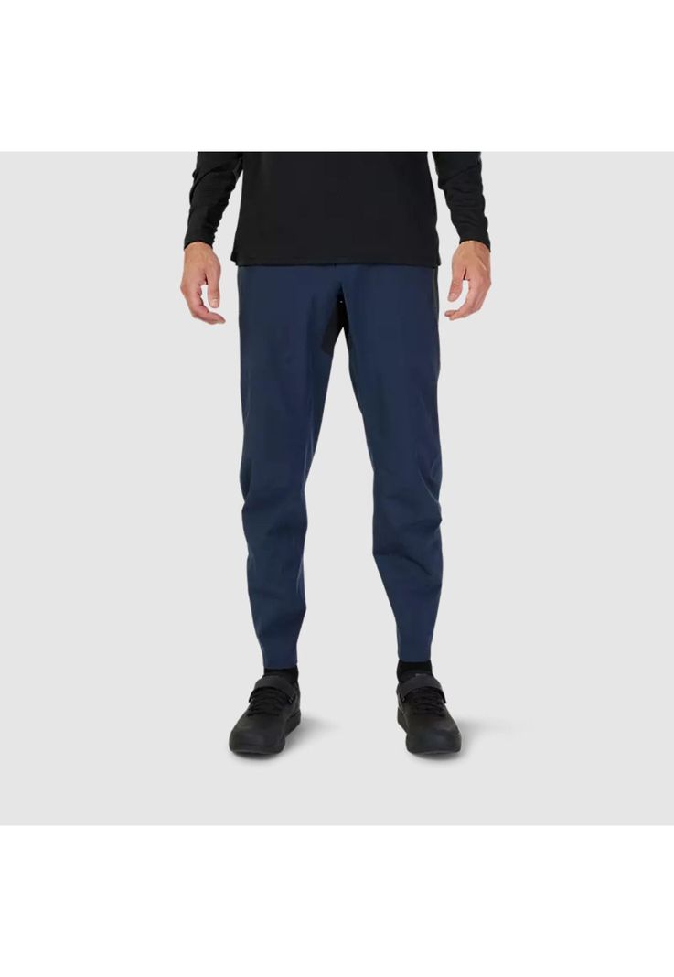 Pantalon Bicicleta Defend Impermeable 3L Azul Marino Fox-2