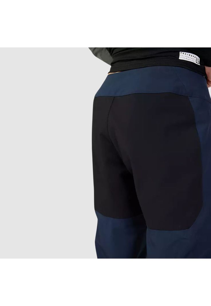 Pantalon Bicicleta Defend Impermeable 3L Azul Marino Fox-5