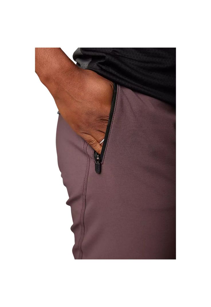Short Bicicleta Mujer Defend Morado/Beige Fox-3