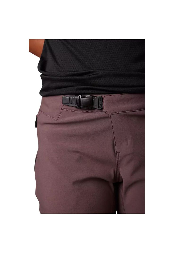 Short Bicicleta Mujer Defend Morado/Beige Fox-4