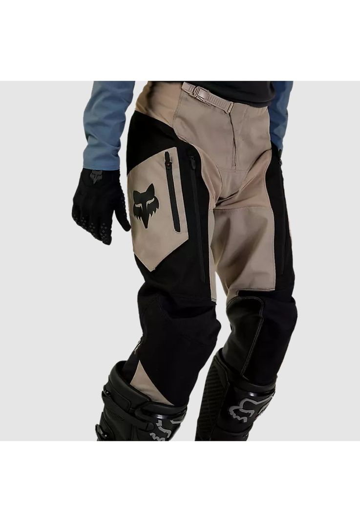 Pantalon Moto Ranger Offroad Cafe Claro Fox-4