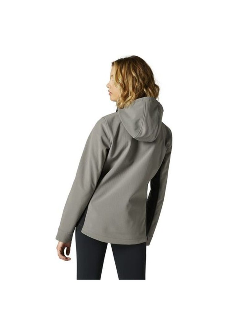 Chaqueta Lifestyle Mujer Softshell Pit Gris Fox-1