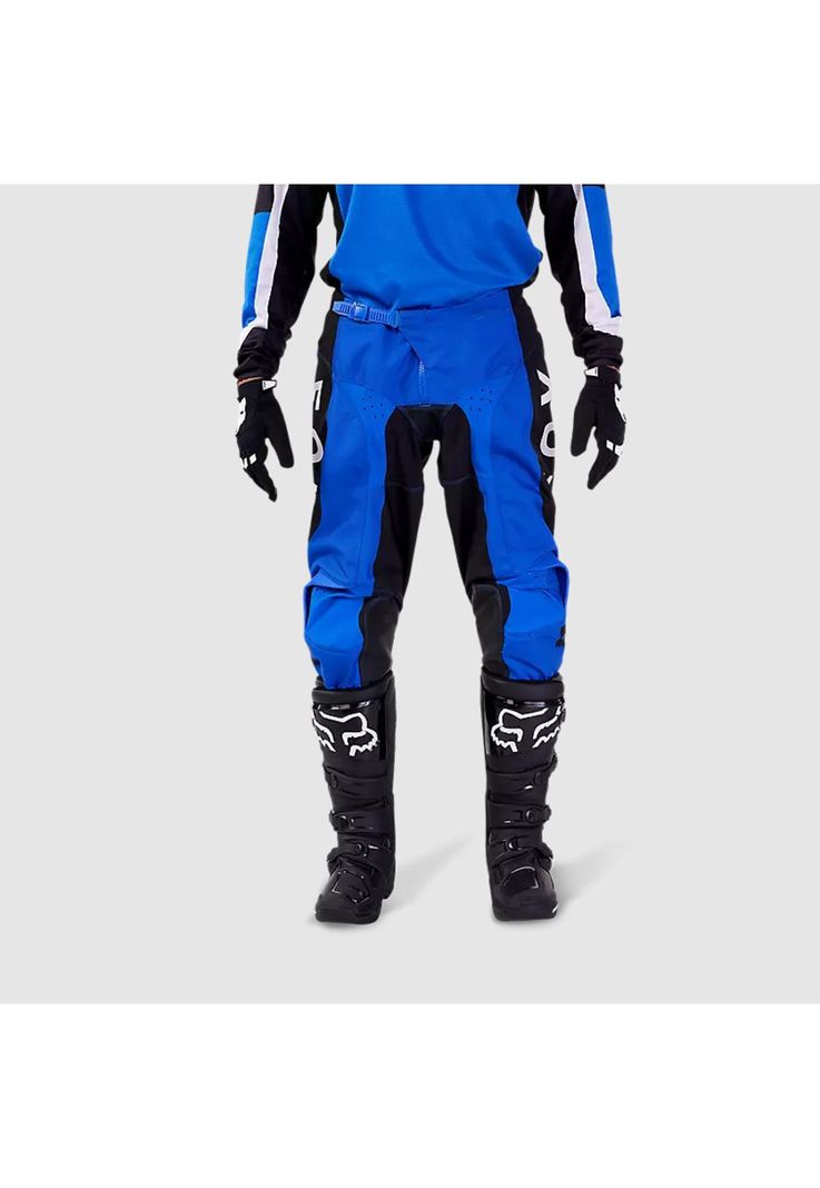 Pantalon Moto 180 Nitro Azul Electrico Fox-2
