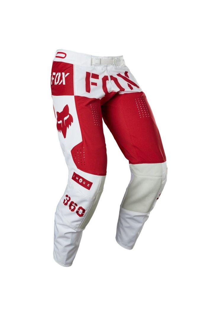 Pantalon Moto 360 Nobyl Rojo/Negro Fox-0