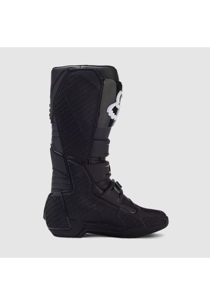 Botas Moto Mujer Comp Negro/Blanco Fox-2