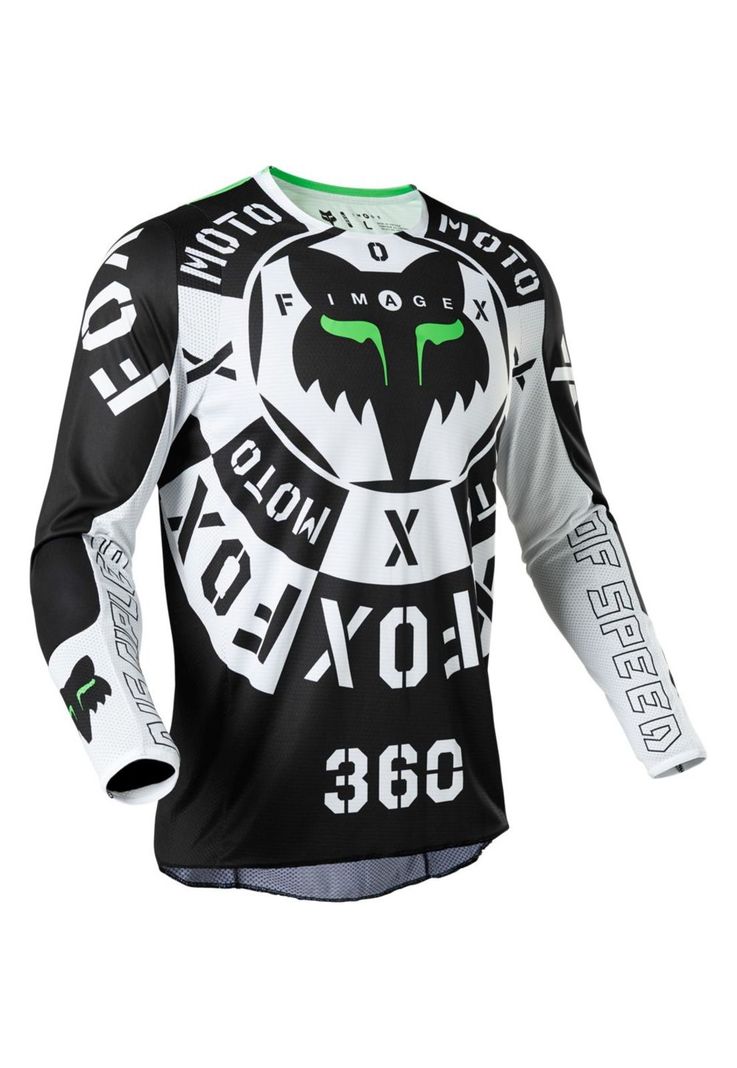 Polera Moto 360 Nobyl Negro Fox-0