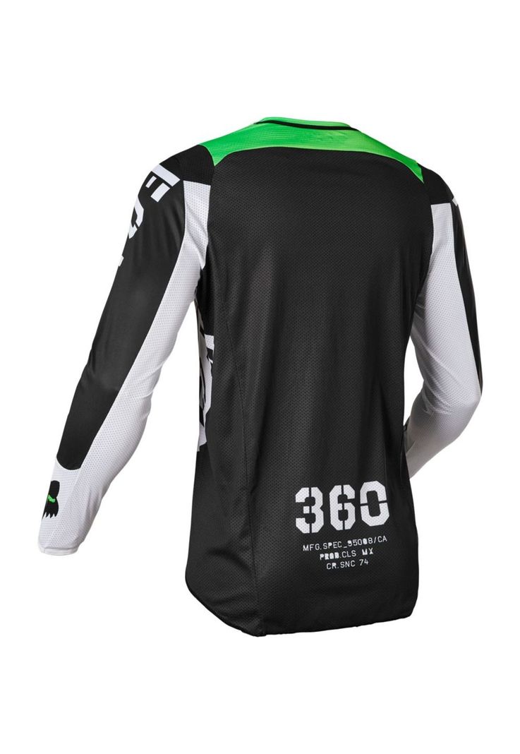 Polera Moto 360 Nobyl Negro Fox-2