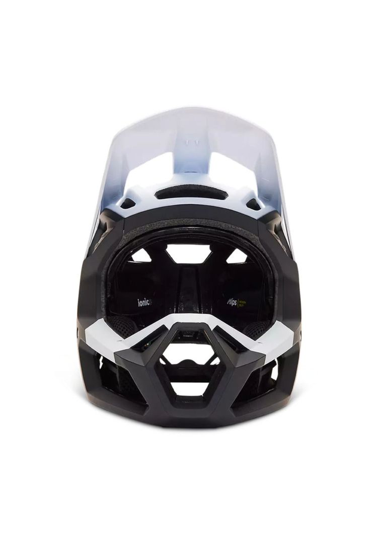 Casco Bicicleta Proframe RS Racik Blanco/Amarillo Fox-4