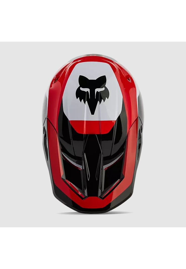 Casco Moto V1 Nitro Rojo Fox-3