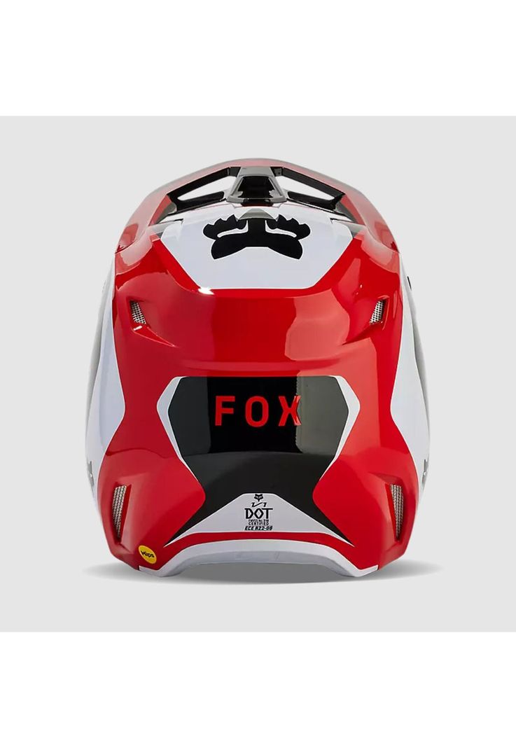 Casco Moto V1 Nitro Rojo Fox-4
