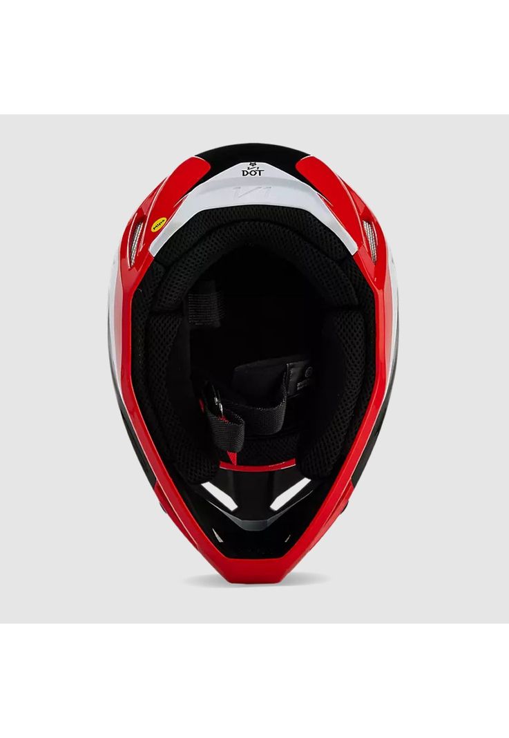 Casco Moto V1 Nitro Rojo Fox-5