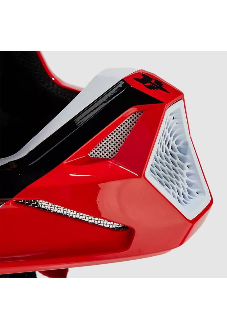 Casco Moto V1 Nitro Rojo Fox-7
