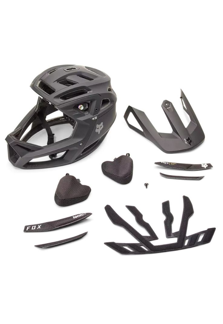 Casco Bicicleta Proframe RS Negro Matte Fox-9