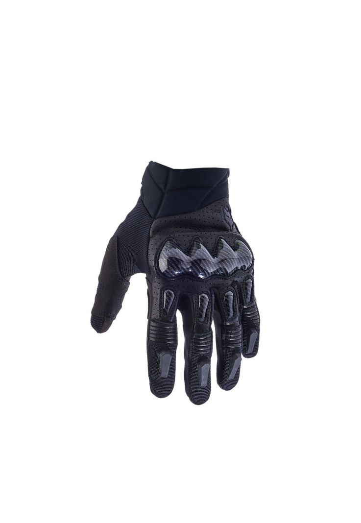 Guantes Moto Bomber Negro Fox-0