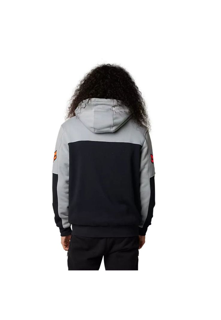 Poleron Lifestyle Leed Sasquatch Lined Negro Fox-2