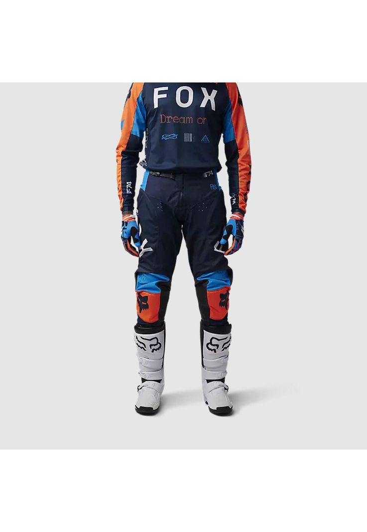 Pantalon Moto 180 Race Spec Azul Marino Fox-2